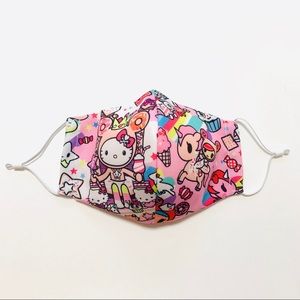 Tokidoki Donutella x Hello Kitty face mask
